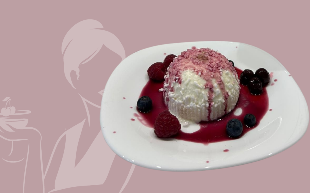 Gelato al tartufo con amarena