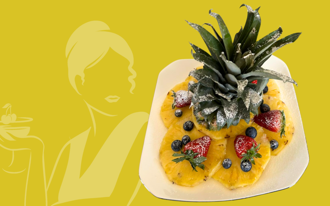 Carpaccio di Ananas all’amarena